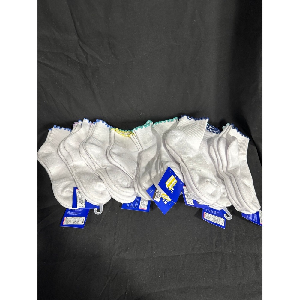Women's ruffled edge active socks - JoyLab (WHOLE BAG) - Picture 3 of 7